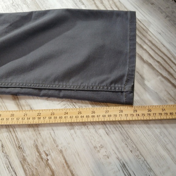 Ariat Rebar M4 Low Rise Boot Cut Work Pants Mens 32x32 Grey Canvas Tough Durable
